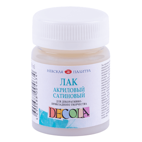 Lacquer Acrylic Satin "Decola", 50 ml