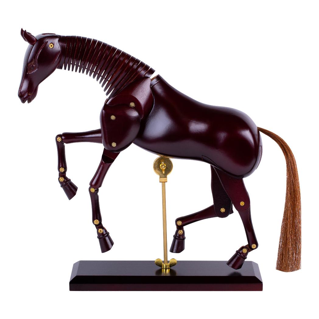Model horse "Sonnet" dark wood