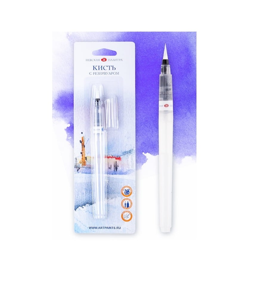 Brush with a reservoir "Neva Palette" Round 5 mm