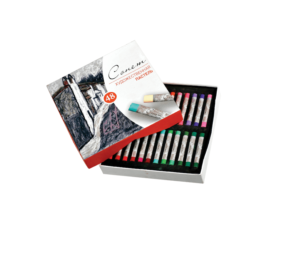 A set of art pastels "Sonet", 48 colors