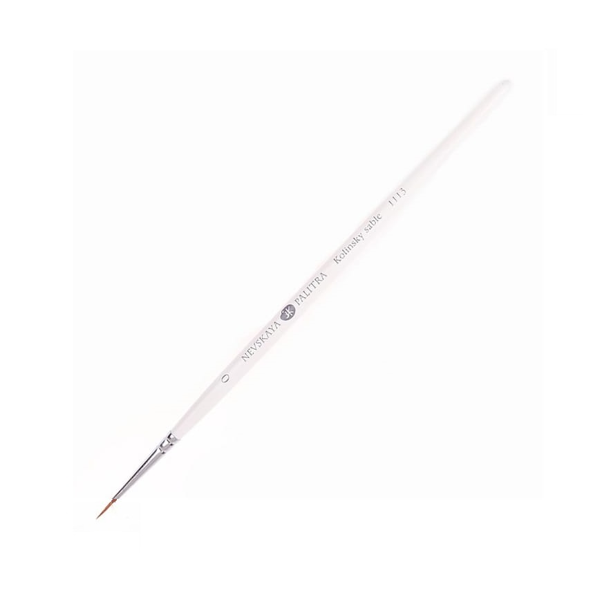 Brush speaker "Nevskaya Palitra" round, short handle